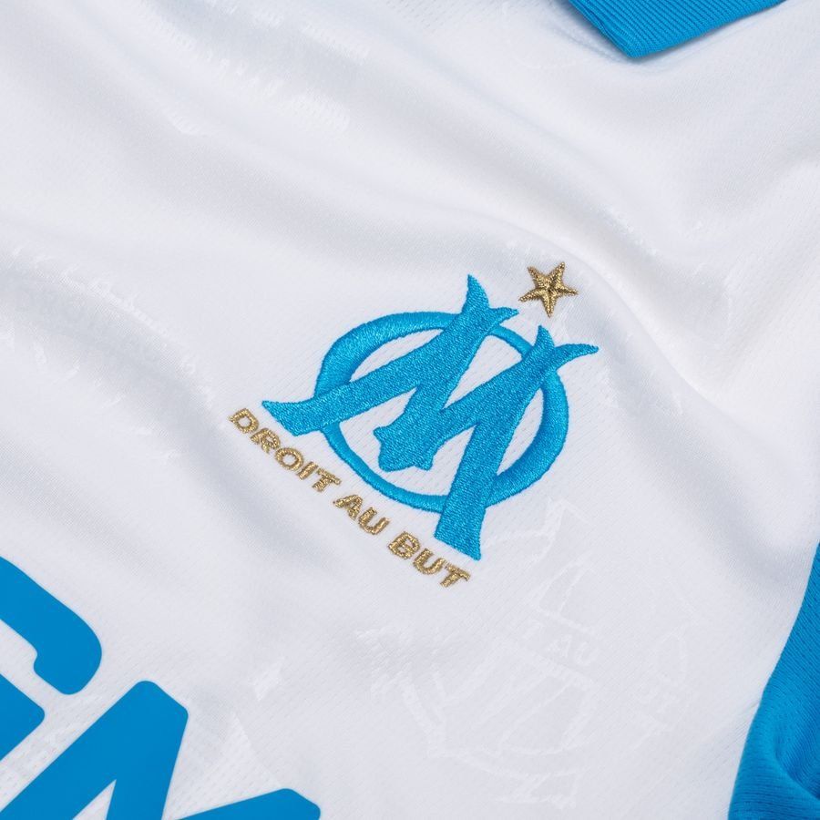 Marseille Home Shirt 2025/26 Long Sleeves - Men's-SoccerKits Hub | Buy Soccer Jerseys Online